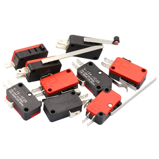 行程限位开关点动小开关微波炉自复位回弹微动轻触式点触碰触接触