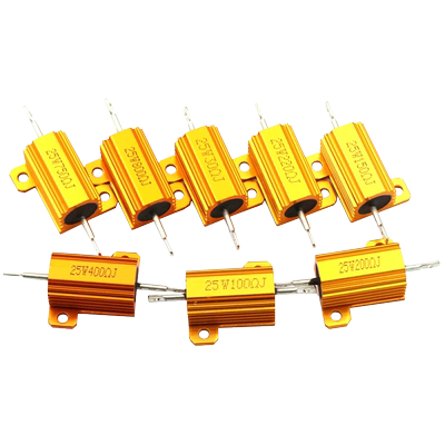 黄金铝壳大功率电阻器RX24-25W