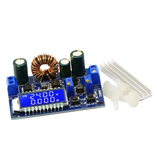 升降压电源模块板恒压恒流液晶LCD数显电压表电流表升压降可调