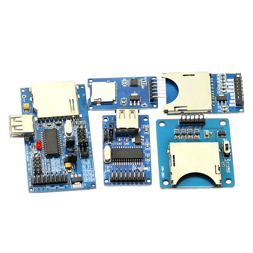 SD卡模块单片机 Micro SD卡模块CH376S SPI接口TF卡读写器 迷你