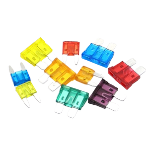 汽车保险管保险丝片电动车摩托车20A25A30A5A15A10A40A安电瓶插片