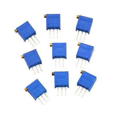 3296X侧调可调多圈电位器1K2K