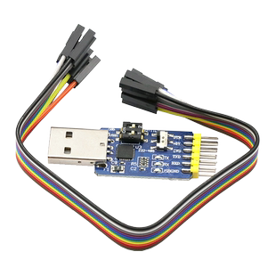 六合一多功能USB转UART串口模块CP2102usb 互转自恢复TTL485 232