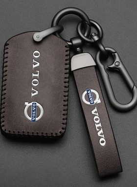 沃尔沃钥匙套xc60 xc40 xc90 s60l s90真皮s80l老款v40壳v60扣v90