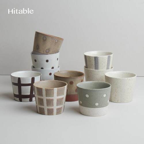 Hitable烘焙手握杯复古咖啡杯