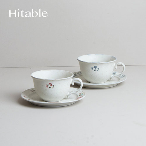 Hitable Grandma’s系列咖啡杯套组复古田园风做旧下午茶杯高颜值