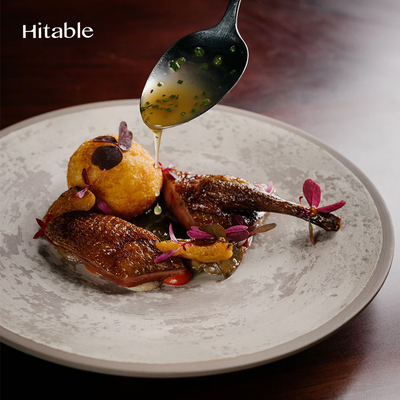 Hitable盘古浅盘餐厅精致餐盘