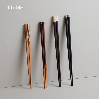 Hitable竹木筷子日常高级感夹菜