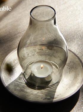 Hitable盘古烛台家居摆饰氛围感蜡烛陶瓷底座灯盏摆件客厅餐厅