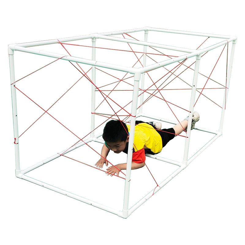 游戏道具穿越电网幼儿园感统训练