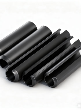 锰钢弹性销 圆柱开口销空心定位销GB879销子定位销钉M61012