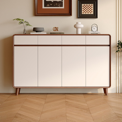 家用实木鞋柜大容量靠墙门口新款