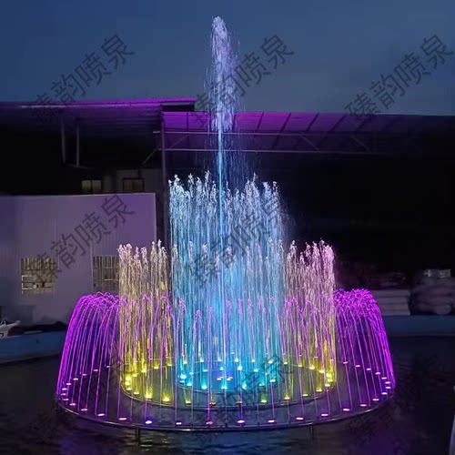 音乐喷泉小型庭院景区广场水景景观喷泉厂家喷泉设备定制不锈钢