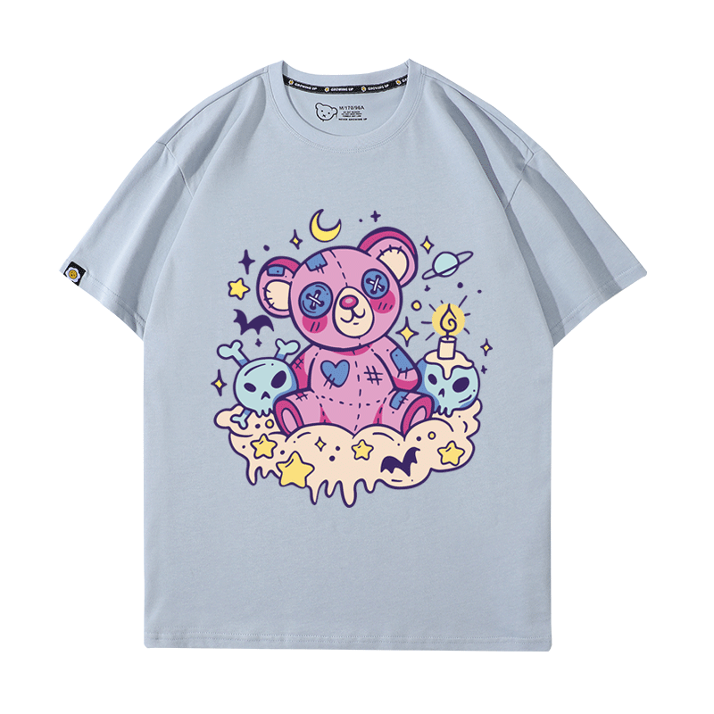 复古夏装小众设计ins超火短袖