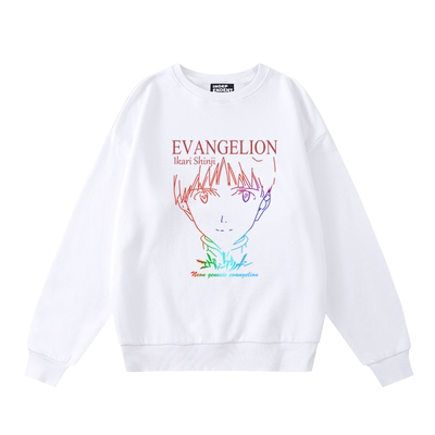 卫衣男士eva联名外套动漫周边初号机秋季宽松休闲百搭运动外套潮