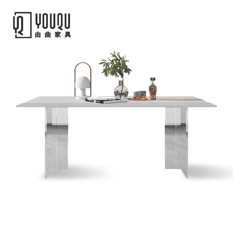 德利丰岩板亚克力长方形现代简约