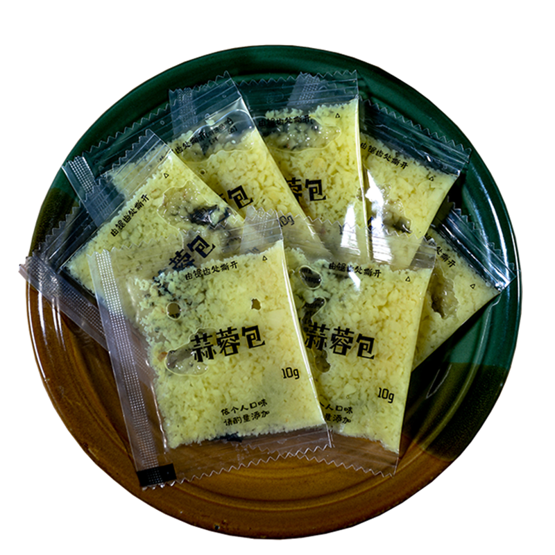 欣冉調(diào)味小包蒜蓉醬10gX300包外賣打包蒜泥大蒜醬料餃子火鍋蘸料