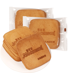 麦米米北海道松饼500g薄脆鸡蛋煎饼代餐早餐下午茶休闲零食糕点