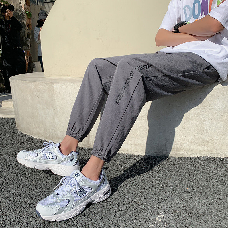 爆款冰丝裤！夏季男士凉爽九分休闲裤QT707-K183-批35量大差价大,男装休闲裤,星座617B