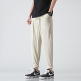 新面料！！夏季男士大码冰丝九分裤休闲裤QT707-35，男装休闲裤，星座617B