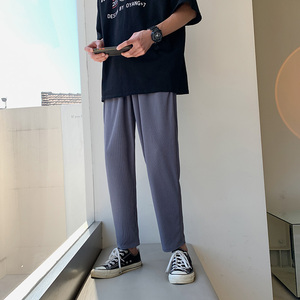 不好卖天理难容！冰丝裤爆款！夏季男士九分裤QT707-K3007-35