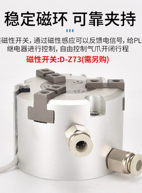 MHS2/3/4-16D/20D/25D/32D/40D/50D/63D/80D/100D手指