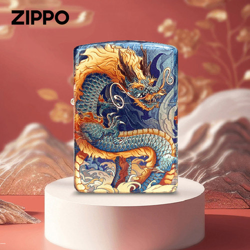 生日礼物送男友zippo龙凤呈祥