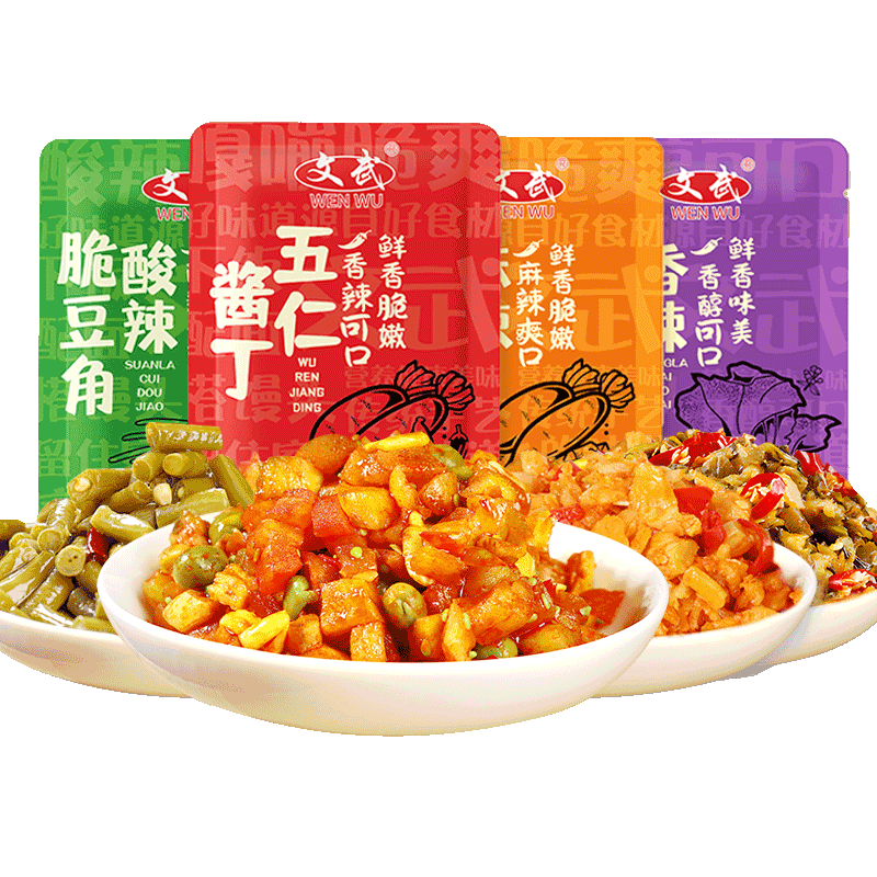 下饭菜小包袋装开胃咸菜