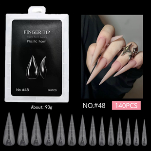 艺术甲模日常款龙爪猫爪鹰狼爪裂空爪美甲甲模免纸托快速光疗延长