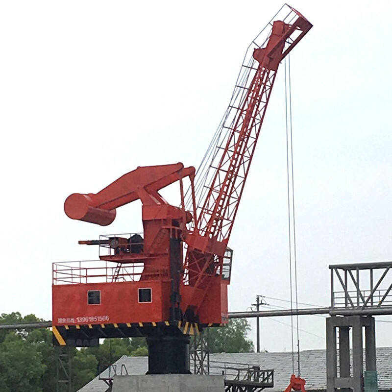 定吊码头吊抓斗吊吊机钢丝绳变幅起重机港口吊车咨询客