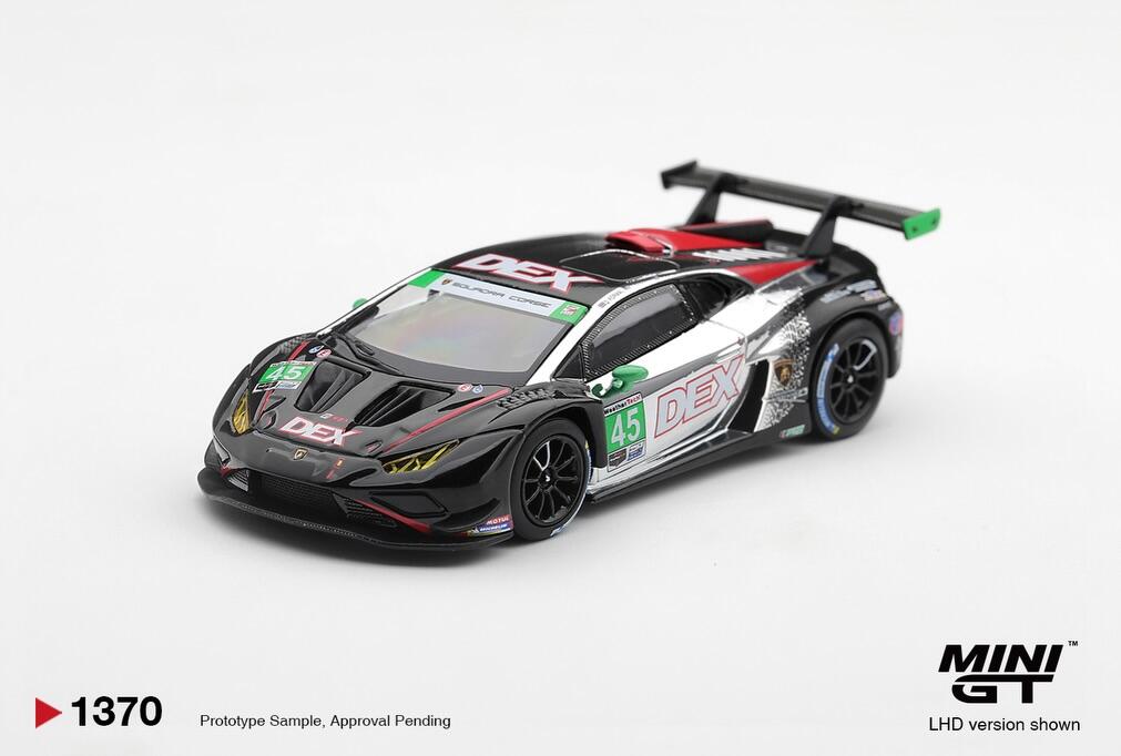 [V的预售]MINIGT 1:64 #1370 兰博基尼 GT3 EVO2 合金汽车模型图片