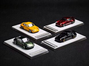 [V的现货]Zincit Model 1:64 保时捷911 singer 合金汽车模型