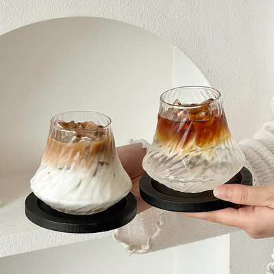 特调咖啡杯设计感小众玻璃杯