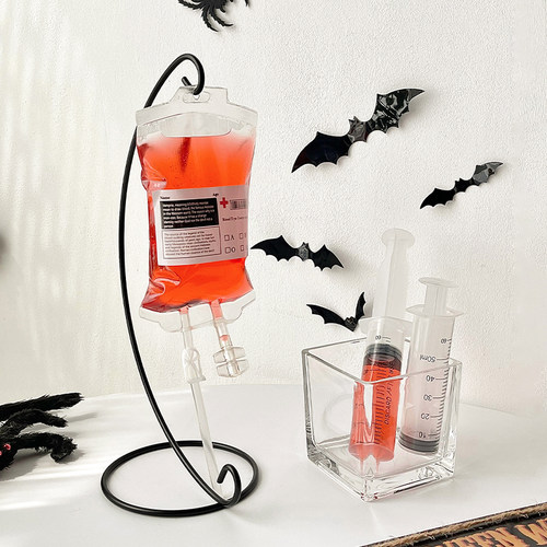 万圣节创意搞怪血浆袋果酱袋