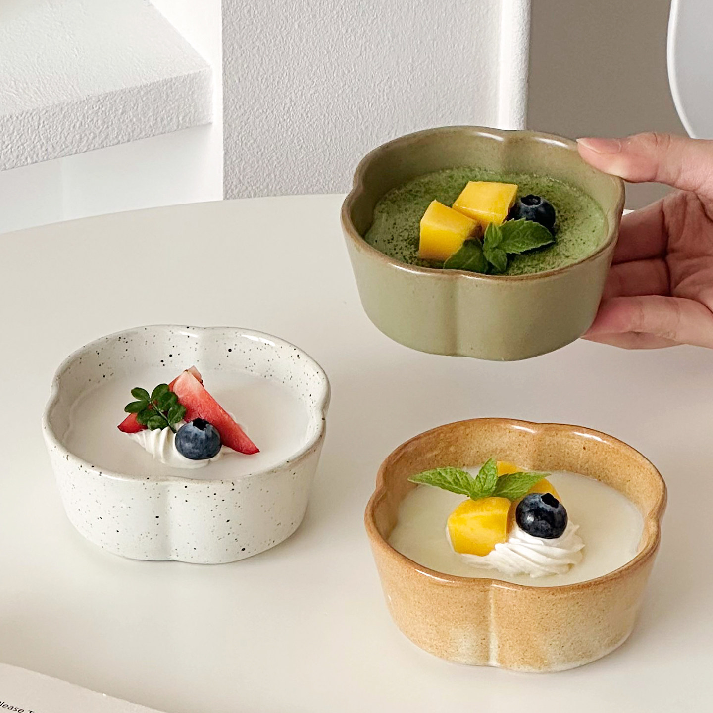 陶瓷甜品碗舒芙蕾烤碗焦糖布丁杯