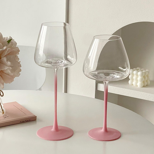 轻奢法式家用创意高脚酒杯