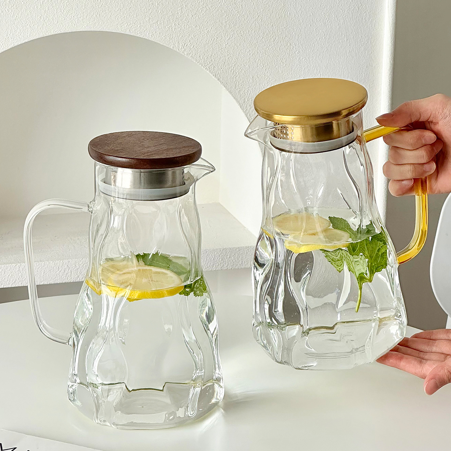 耐高温玻璃冷水壶家用高硼硅