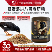 开元 全价八哥鸟食饲料林八哥鸟粮黑八海八哥鹩哥营养专用鸟料食料