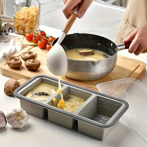 Extra Large Square Food Storage Container,Leakproof Flip Lid