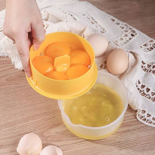 Egg White Yolk Separator Clear Kitchen Gadgets Cooking Bakin