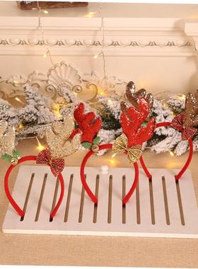 Christmas Headbands Santa Tree Elk Antlers Headband Kids