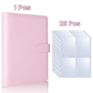 25pcs Page(4 Grids) Photo Card A5-Binder Kpop Photo Albums I