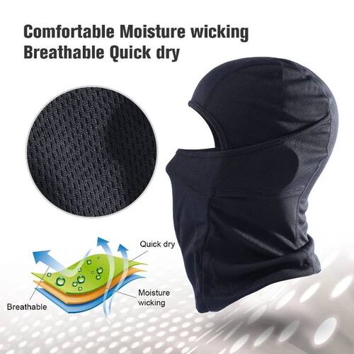 Breathable Balaclava Ski Mask Full Face Cover for Men Women