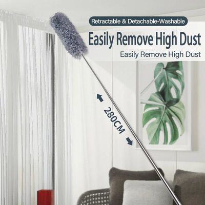 Extendable Microfiber Duster Retractable Duster Brush Househ