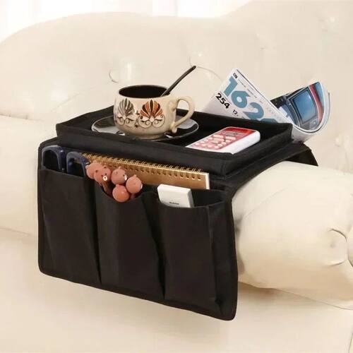 Sofa Storage Bag Living Room Sofa Armrest Organizer for TV R