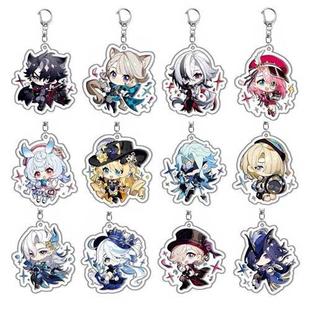 Anime Keychain Genshin Impact Diluc Yae MikoVenti Hutao Baiz