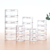 多层面霜盒膏霜分装 盒眼霜小盒子首饰收纳便携护肤品泡瓶乳液小样