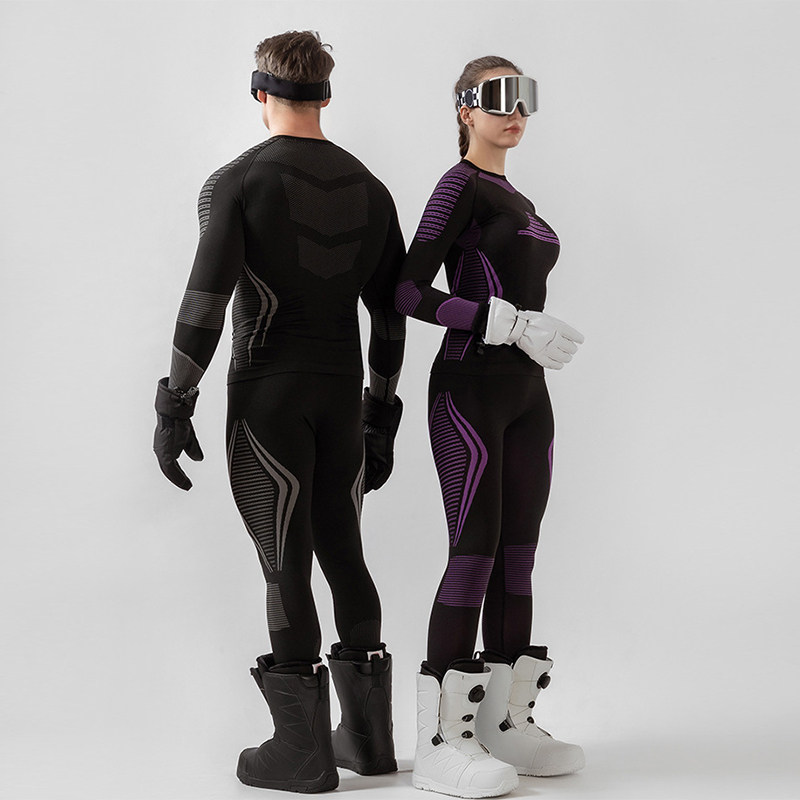 冬季运动保暖吸湿速干衣男女滑雪