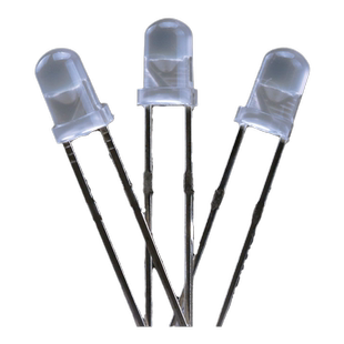 3/5mm 雾状LED 白发红翠绿蓝黄白色 高亮发光二极管LED灯 短/长脚