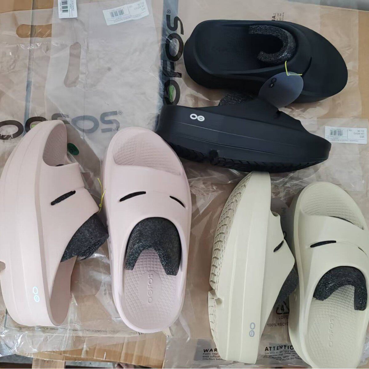 韩国运动恢复拖鞋足弓支撑缓震减压厚底轻便久站不累脚外穿防滑女